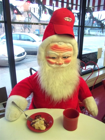 Santa at the Shop...